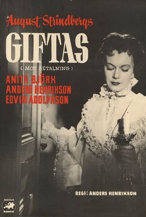 Giftas - Swedish Movie Poster (thumbnail)
