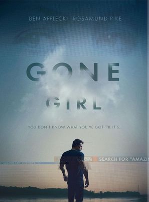 Gone Girl - DVD movie cover (thumbnail)