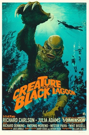 Creature from the Black Lagoon - poster (thumbnail)