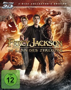 Percy Jackson: Sea of Monsters - German Blu-Ray movie cover (thumbnail)