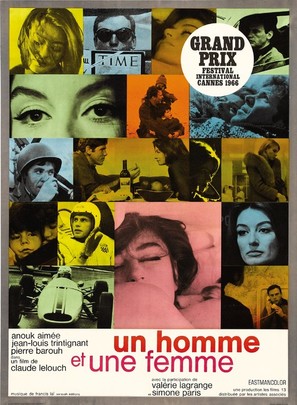 Un homme et une femme - French Re-release movie poster (thumbnail)