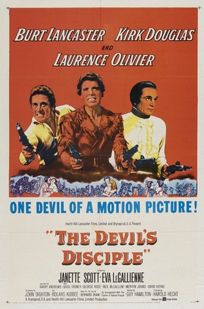 The Devil&#039;s Disciple - Movie Poster (thumbnail)