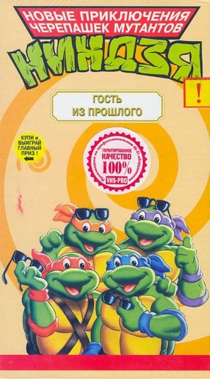 &quot;Teenage Mutant Ninja Turtles&quot; - Russian VHS movie cover (thumbnail)