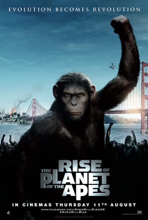 Rise of the Planet of the Apes - British Movie Poster (thumbnail)
