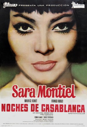 Noches de Casablanca - Spanish Movie Poster (thumbnail)