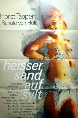 Hei&szlig;er Sand auf Sylt - German Movie Poster (thumbnail)