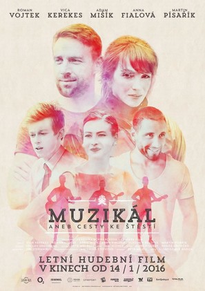 Muzik&aacute;l aneb Cesty ke stest&iacute; - Czech Movie Poster (thumbnail)