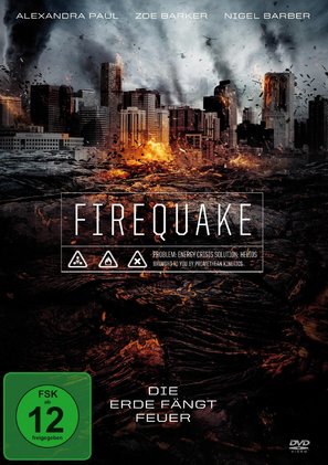 Firequake - German DVD movie cover (thumbnail)