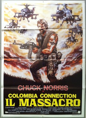 Delta Force 2: The Colombian Connection - Italian Movie Poster (thumbnail)