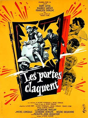 Les portes claquent - French Movie Poster (thumbnail)