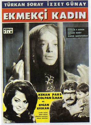 Ekmek&ccedil;i kadin - Turkish Movie Poster (thumbnail)