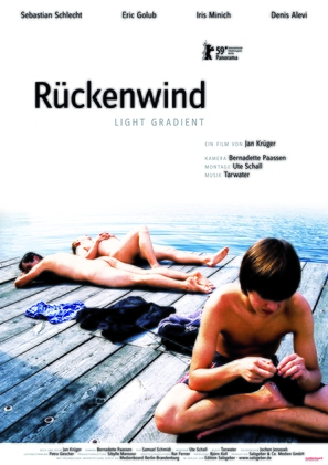 R&uuml;ckenwind - German Movie Poster (thumbnail)
