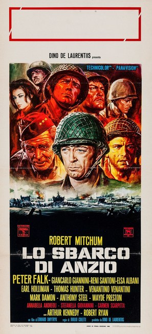 Lo Sbarco di Anzio - Italian Movie Poster (thumbnail)