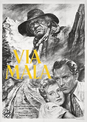 Via Mala - German Movie Poster (thumbnail)