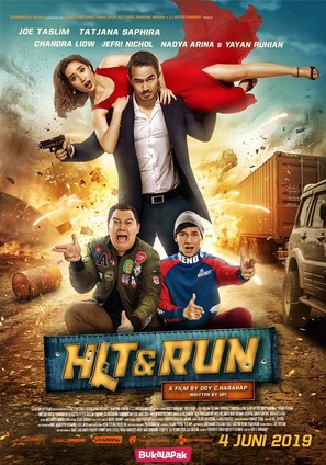 Hit &amp; Run - Indonesian Movie Poster (thumbnail)