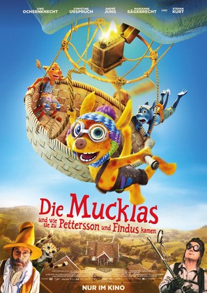 Die Mucklas ... und wie sie zu Pettersson und Findus kamen - German Movie Poster (thumbnail)