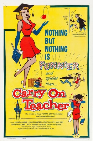 Carry on Teacher - Movie Poster (thumbnail)