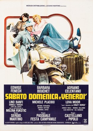 Sabato, domenica e venerd&igrave; - Italian Movie Poster (thumbnail)