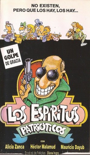 Los esp&iacute;ritus patri&oacute;ticos - Argentinian VHS movie cover (thumbnail)