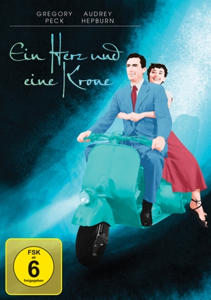Roman Holiday - German Movie Cover (thumbnail)