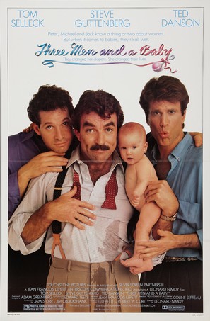 Three Men and a Baby - Movie Poster (thumbnail)