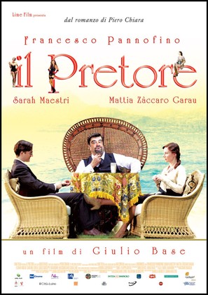 Il Pretore - Italian Movie Poster (thumbnail)