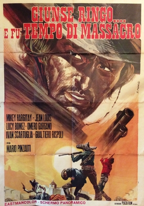 Giunse Ringo e... fu tempo di massacro - Italian Movie Poster (thumbnail)