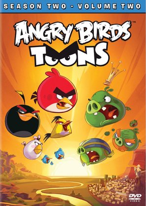 &quot;Angry Birds Toons&quot; - DVD movie cover (thumbnail)