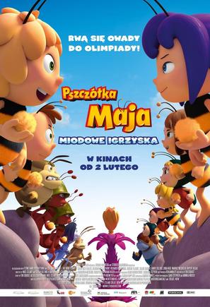 Maya the Bee: The Honey Games - Polish Movie Poster (thumbnail)