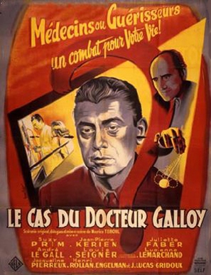 Le cas du docteur Galloy - French Movie Poster (thumbnail)