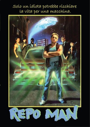 Repo Man - Italian DVD movie cover (thumbnail)