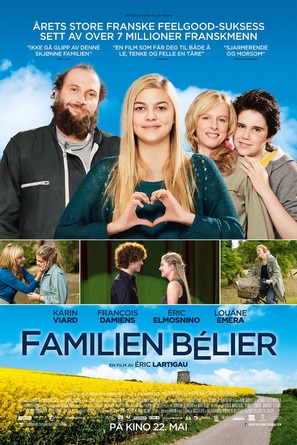 La famille B&eacute;lier - Norwegian Movie Poster (thumbnail)