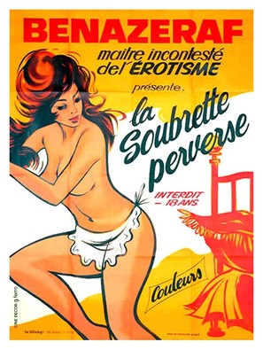 La soubrette perverse - French Movie Poster (thumbnail)