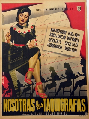 Nosotras, las taqu&iacute;grafas - Mexican Movie Poster (thumbnail)