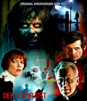 The Exorcist - German Blu-Ray movie cover (thumbnail)