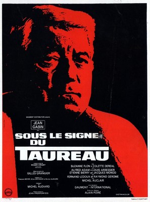 Sous le signe du taureau - French Movie Poster (thumbnail)