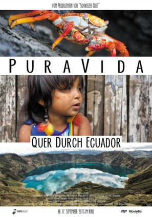 Pura Vida: Quer durch Ecuador - Swiss Movie Poster (thumbnail)