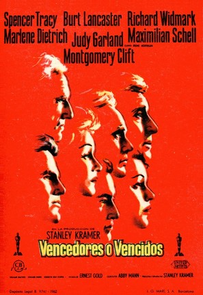 Judgment at Nuremberg - Spanish Movie Poster (thumbnail)