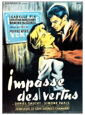 Impasse des vertus - French Movie Poster (thumbnail)