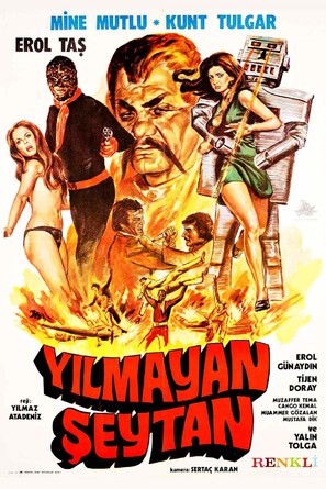 Yilmayan seytan - Turkish Movie Poster (thumbnail)