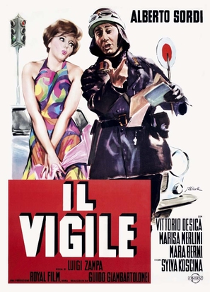 Il vigile - Italian Movie Poster (thumbnail)