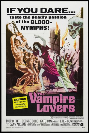 The Vampire Lovers - Theatrical movie poster (thumbnail)