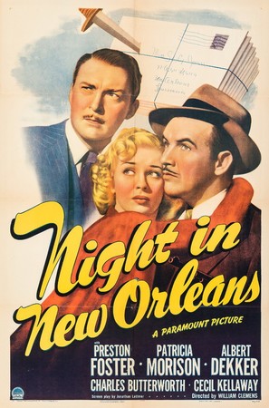 Night in New Orleans - Movie Poster (thumbnail)