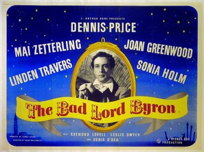 The Bad Lord Byron - British Movie Poster (thumbnail)