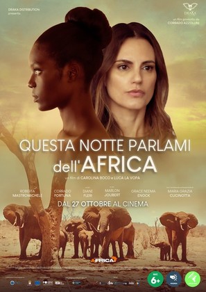 Questa notte parlami dell&#039;Africa - Italian Movie Poster (thumbnail)
