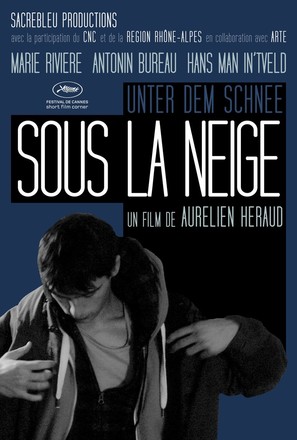 Sous la neige - French Movie Poster (thumbnail)