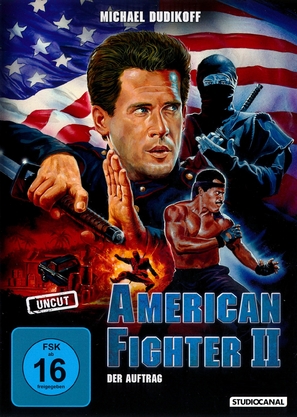 American Ninja 2: The Confrontation - German Movie Cover (thumbnail)