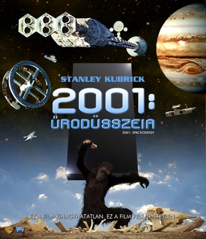 2001: A Space Odyssey - Hungarian Blu-Ray movie cover (thumbnail)