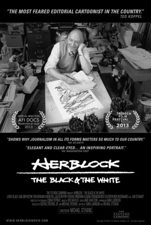 Herblock: The Black &amp; the White - Movie Poster (thumbnail)