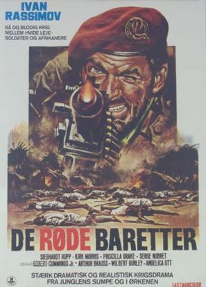 Sette baschi rossi - Danish Movie Poster (thumbnail)